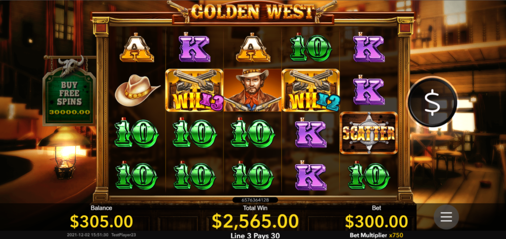 golden west Slot