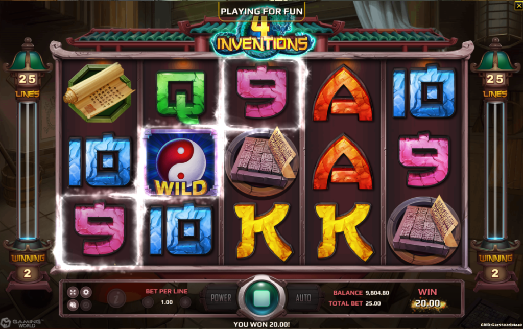 the four inventions slot